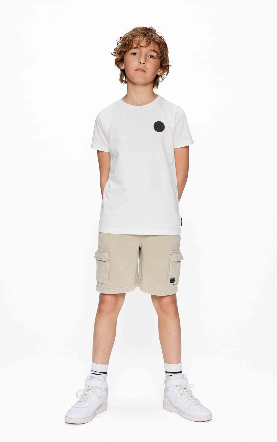 Witte RETOUR T-shirt KYLE - large