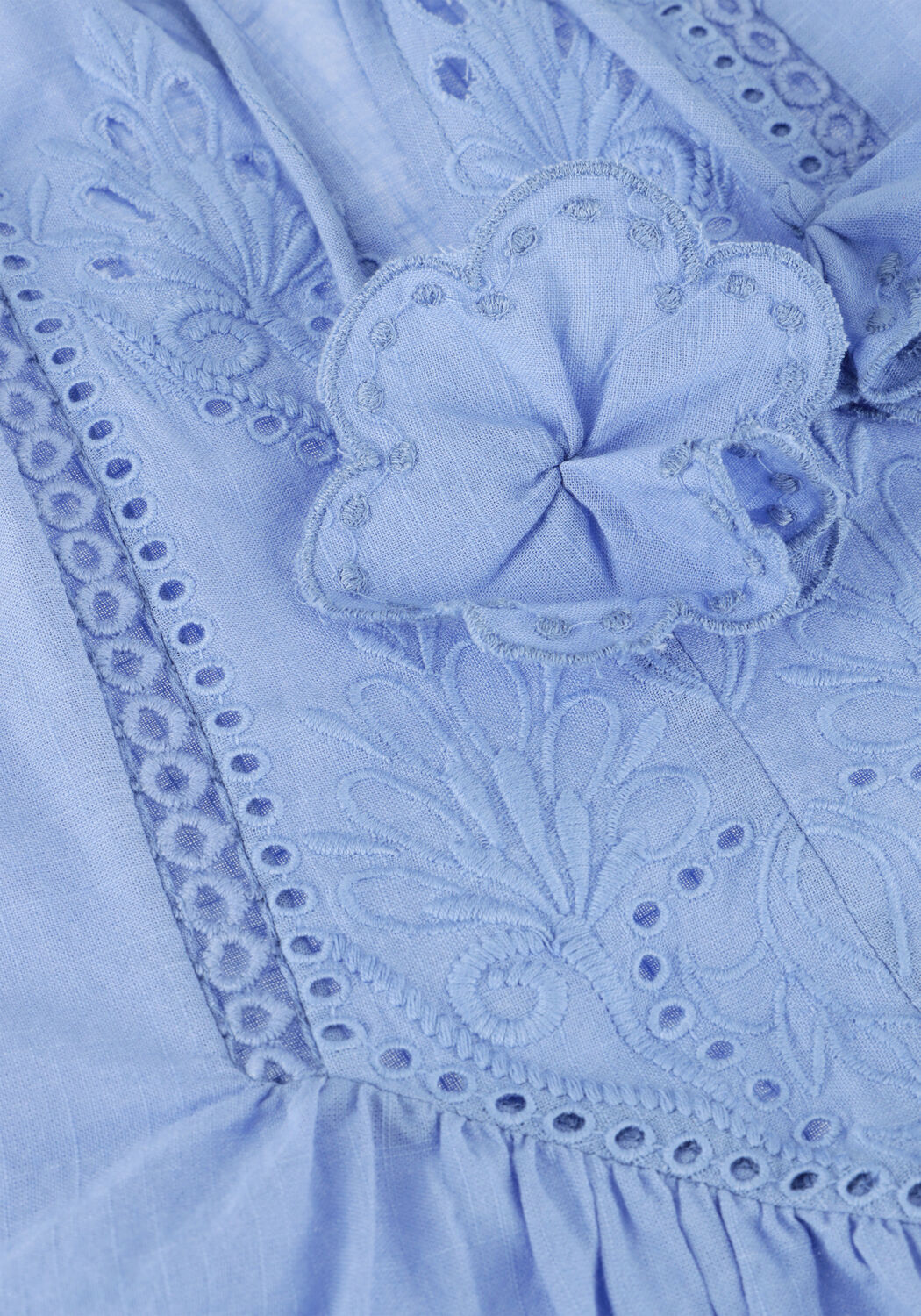 Blauwe SCARLETT POPPIES Blouses ASHU TOP - large