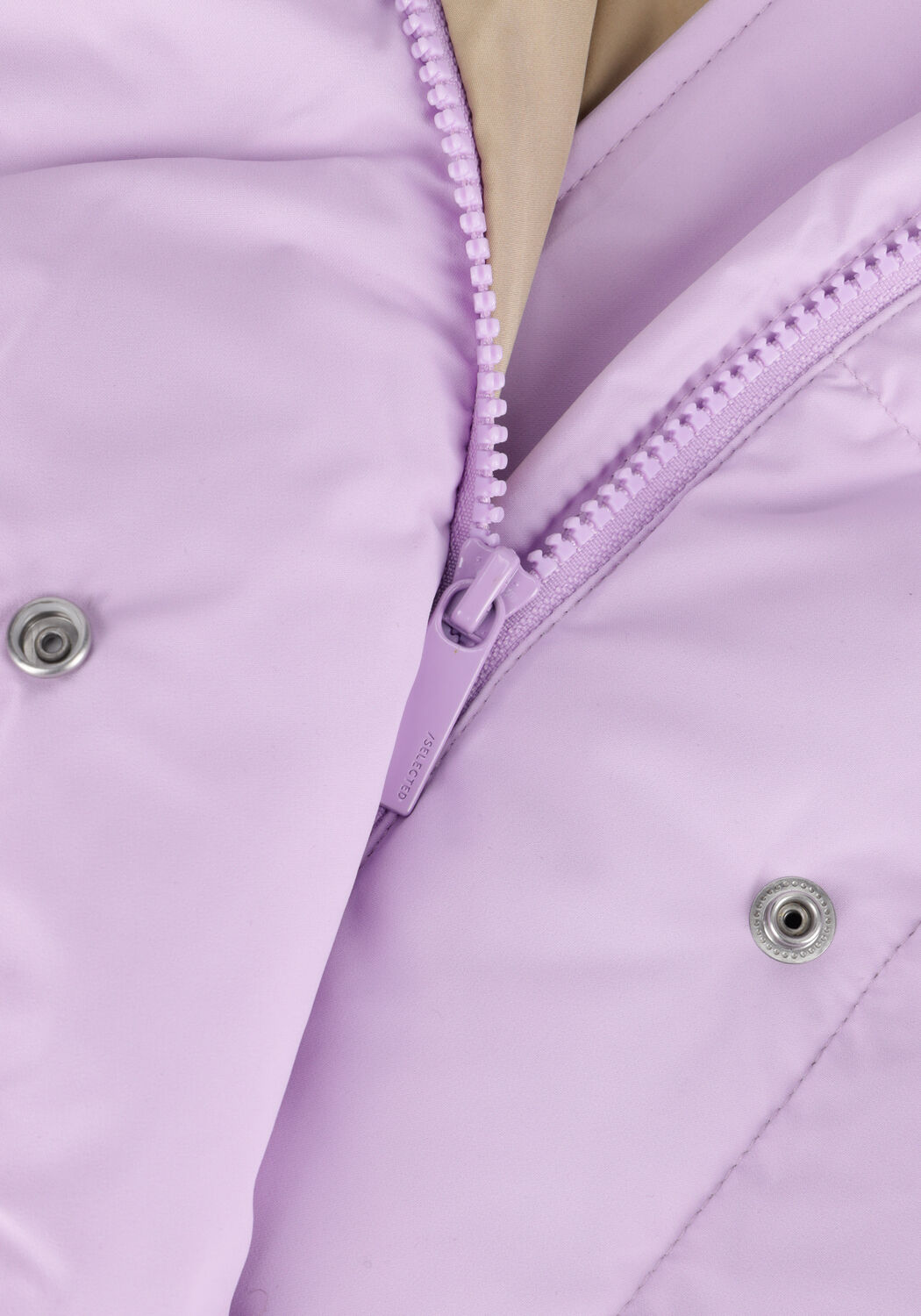 Lila SELECTED WOMEN Gewatteerde jas NITA DOWN COAT B - large