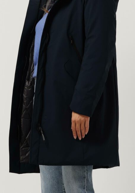 Donkerblauwe KRAKATAU Parka's QW384 - large