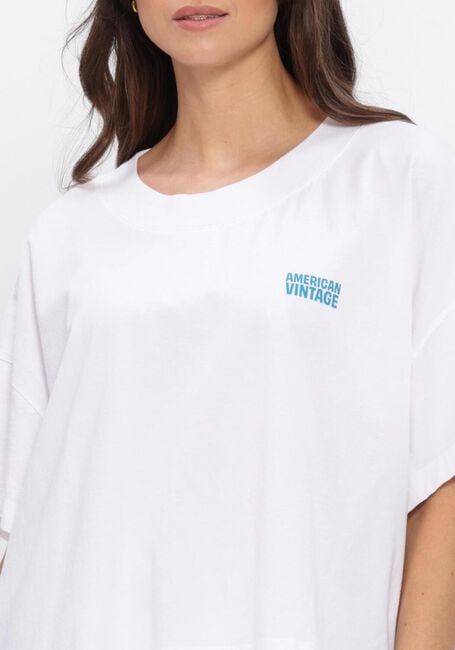 Witte AMERICAN VINTAGE T-shirt GIXY - large