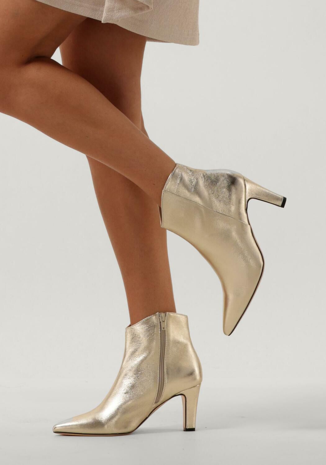 Gouden OMODA Enkellaarsjes ANGIE01 - large