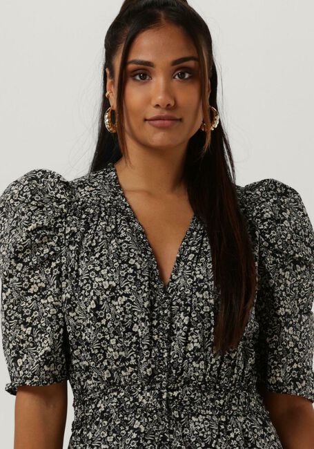 Zwarte SECOND FEMALE Mini jurk MIKKA WAIST DRESS - large