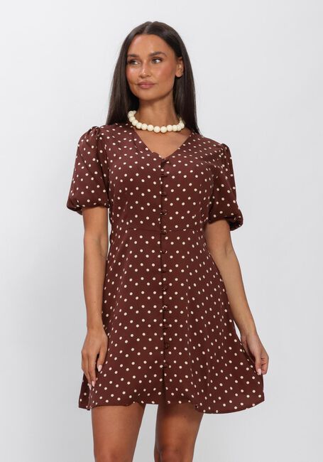 Bruine YDENCE Jurken DRESS AMAYA - large