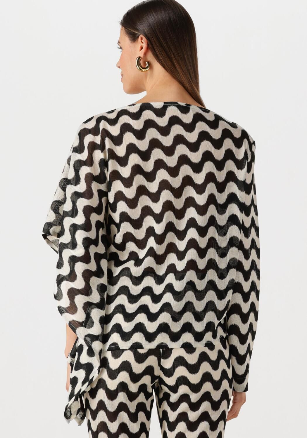 ANA ALCAZAR Dames Tops & T-shirts Top Crepe Ecru