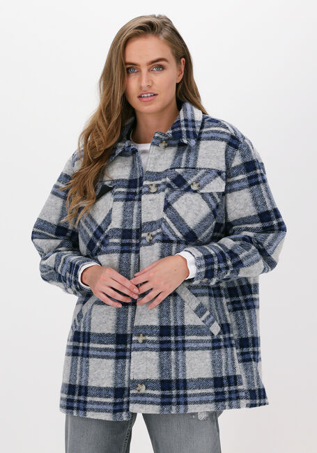 Blauwe ENVII Blouses ENALDER JACKET 6848 - large