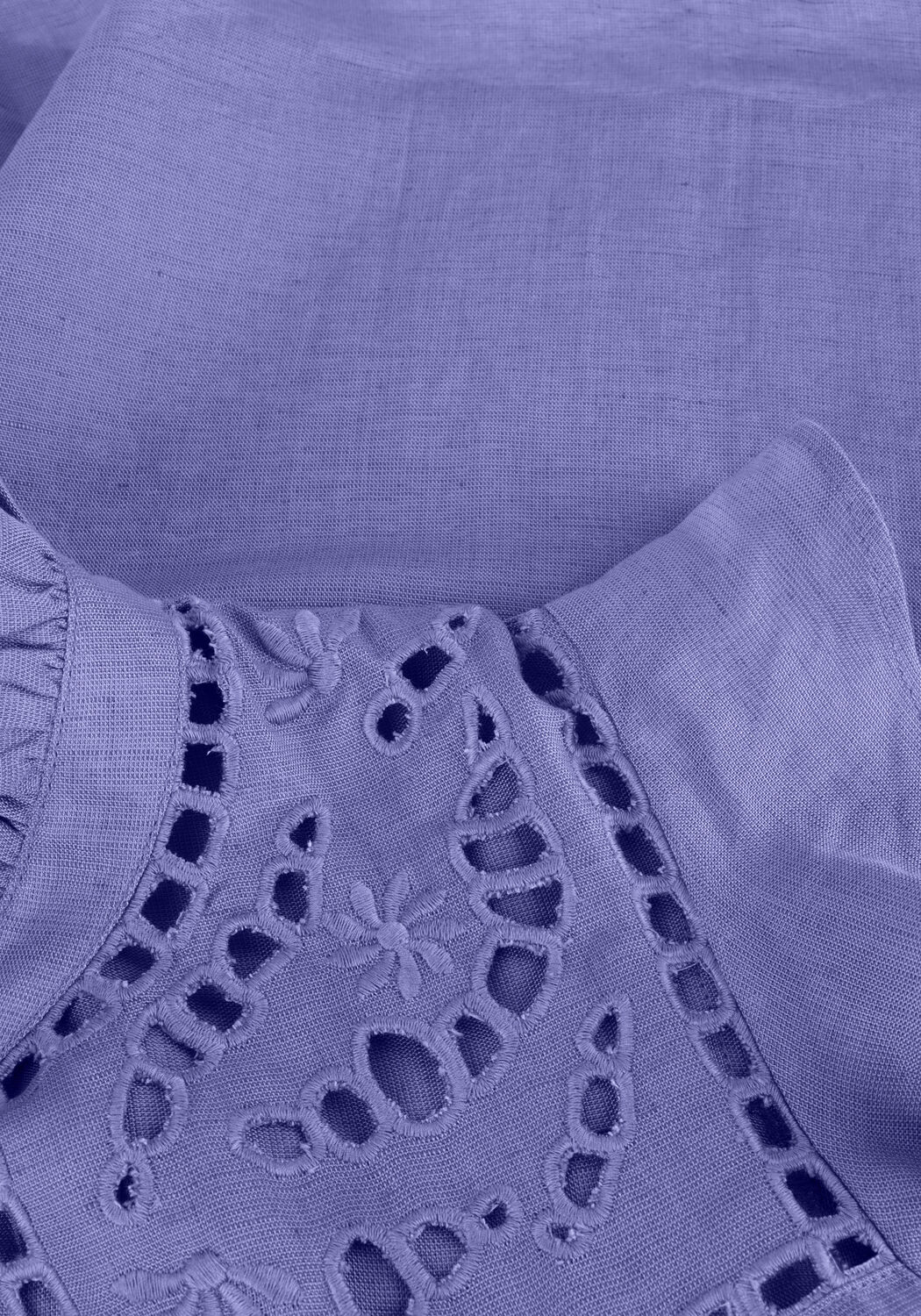 Paarse MINUS Midi jurk ALAYA KNEE LENGTH DRESS - large