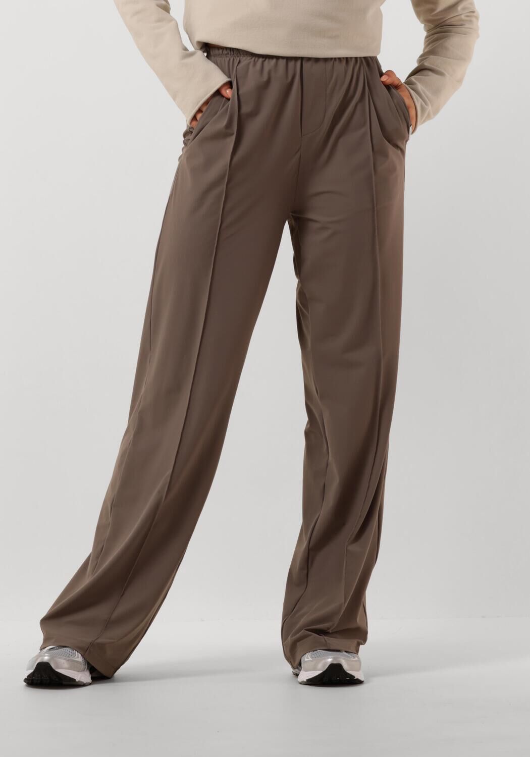 Penn&Ink N.Y Bruine Elegante Broek Brown Dames
