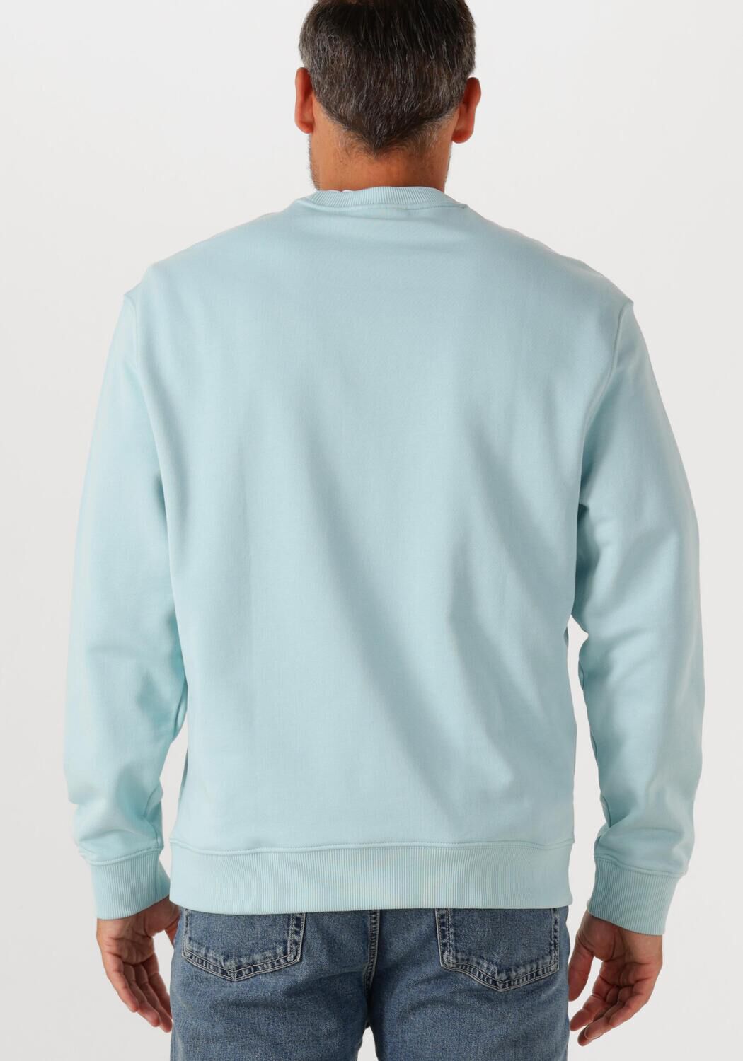CALVIN KLEIN Heren Truien & Vesten Ls Eu 350terry Monogram Cn Sweat Lichtblauw