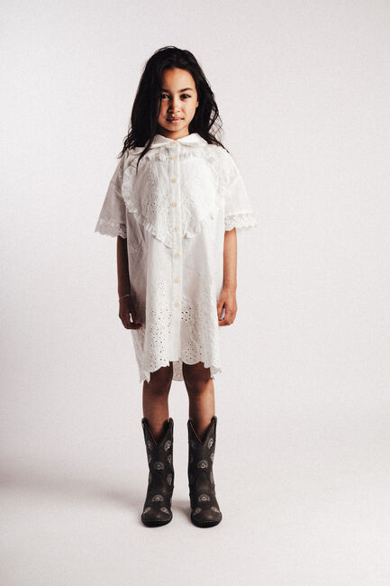 Gebroken wit BAJE STUDIO Jurken LOUS - large