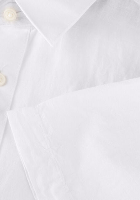 Witte SELECTED MEN Casual overhemd SLHSLIMNEW-LINEN SHIRT SS CLASSIC Witte SELECTED MEN Casual overhemd SLHSLIMNEW-LINEN SHIRT SS CLASSIC - large