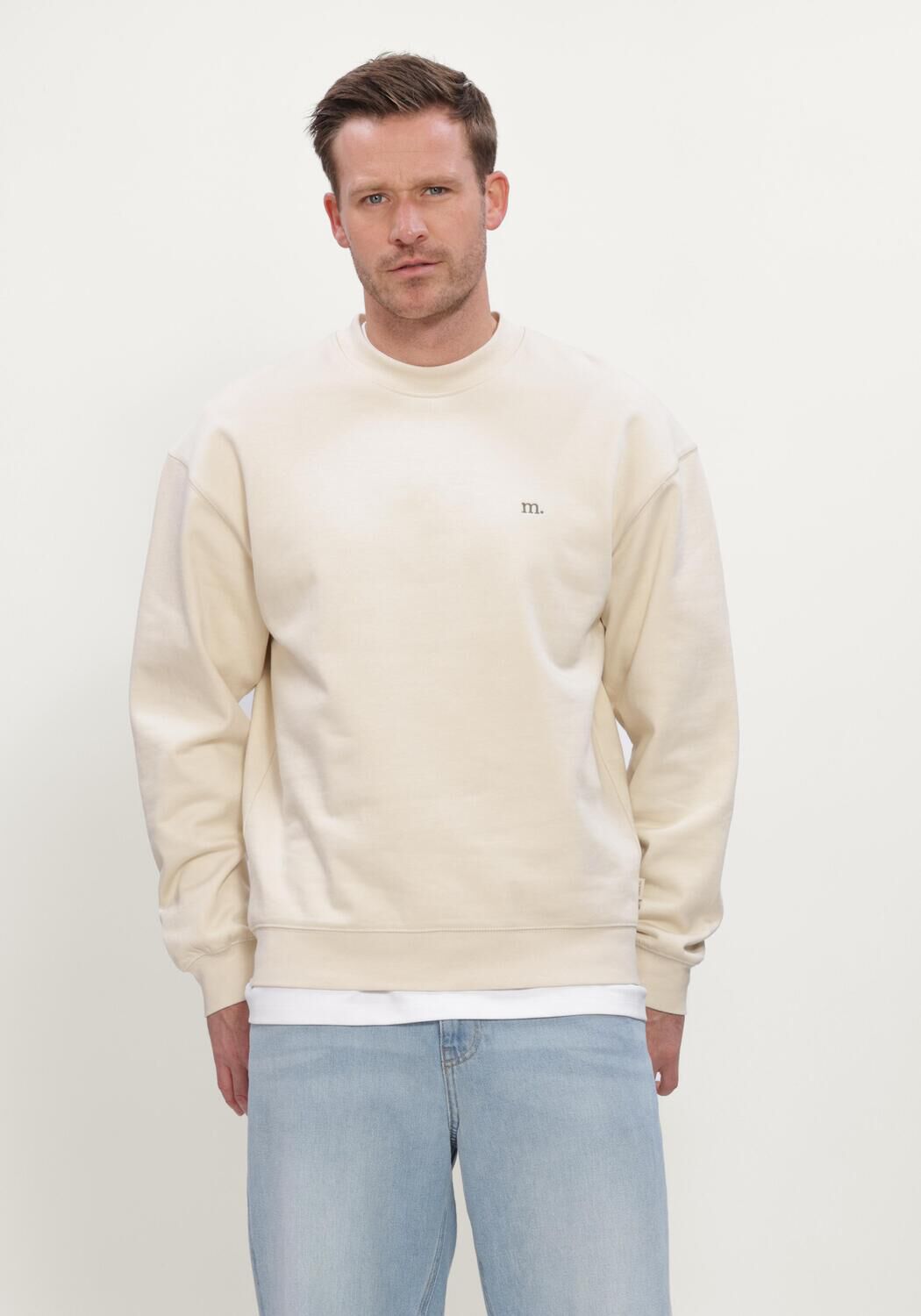 Ecru MACED Sweater M-AUSTIN - large