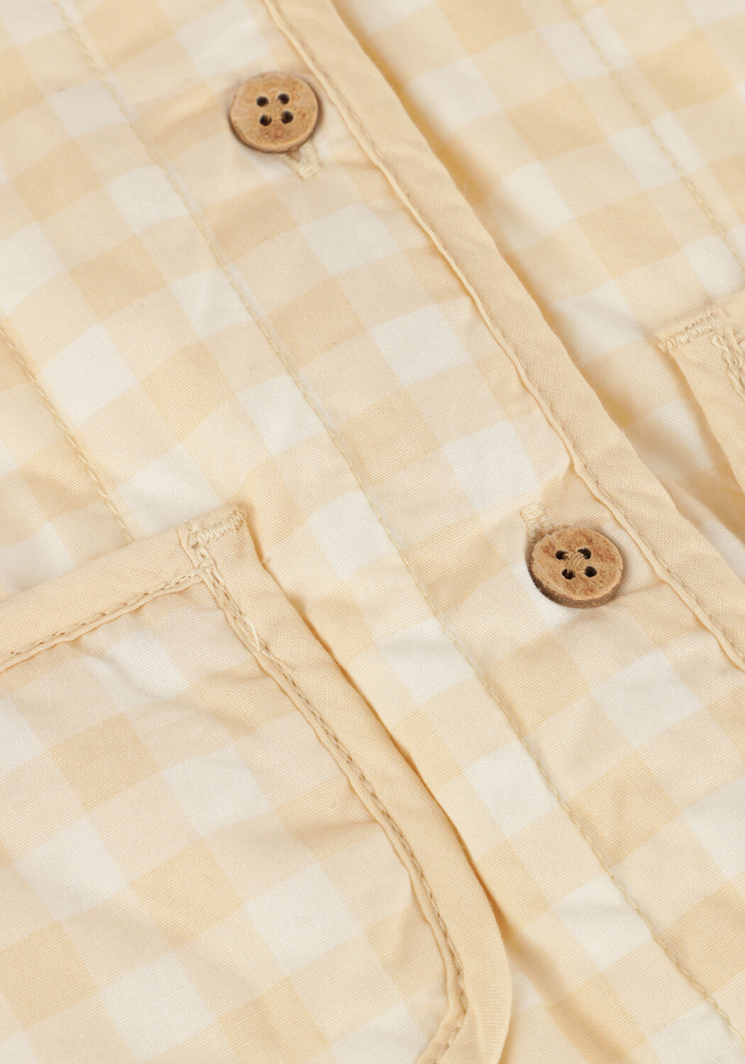 Beige LIL' ATELIER Zomerjassen NBFLAROSE LS QUILT JACKET LIL - large