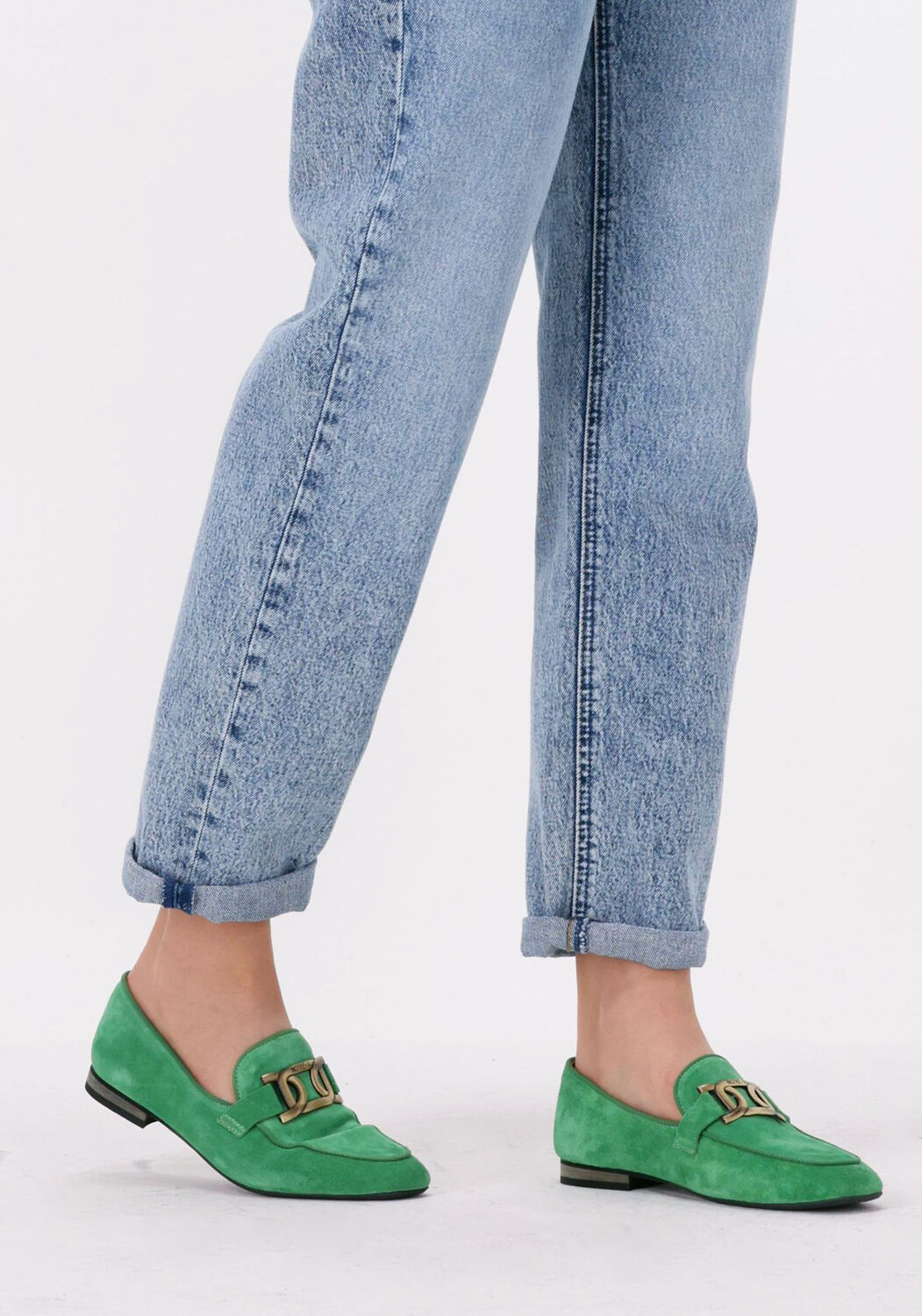 Groene NOTRE-V Loafers 30056-03 - large