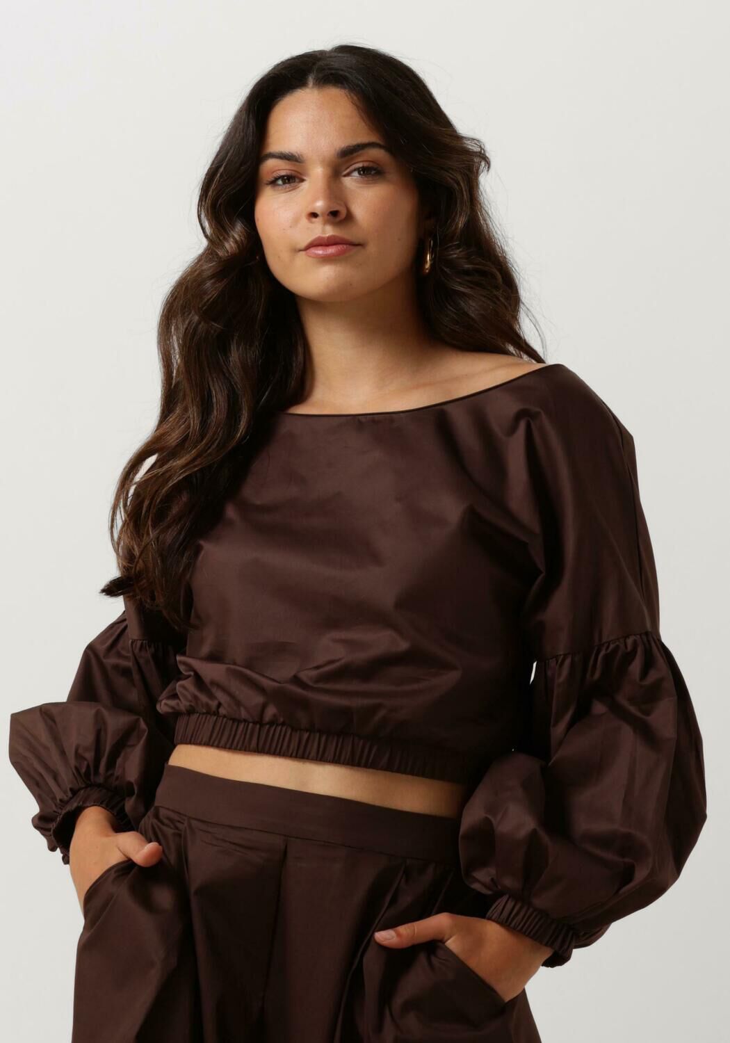 DEVOTION Dames Blouses Lowanna Bruin