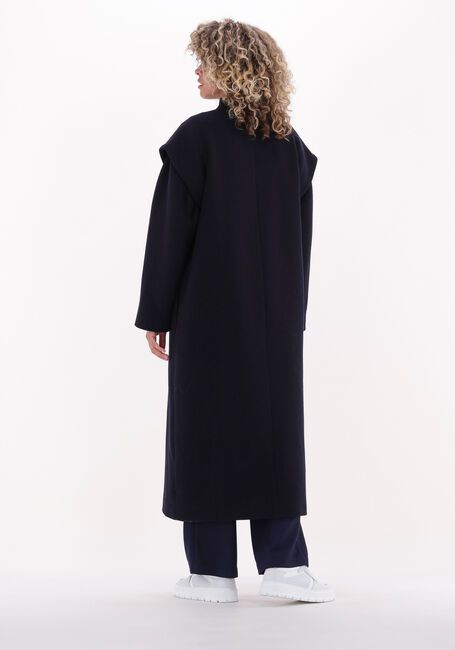 Donkerblauwe CHPTR-S Mantel VALERY COAT - large