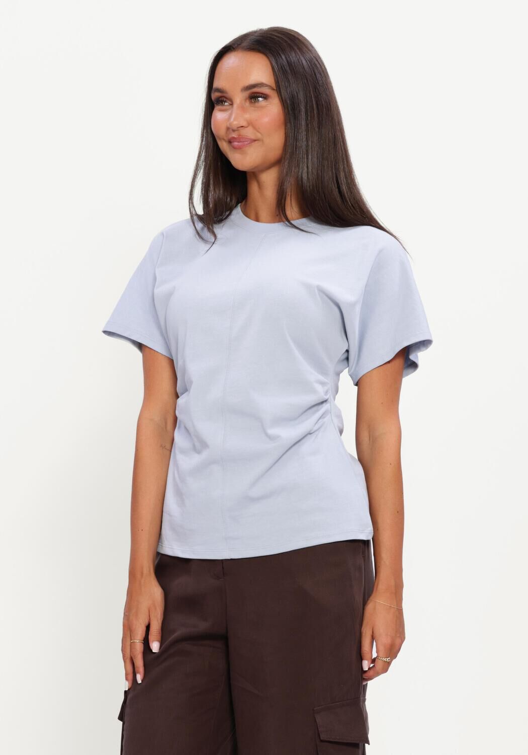 Blauwe MODSTR&Ouml;M Tops & T-shirts PATAYAMD SHIRT - large