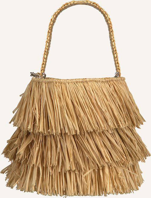 Beige BECKSONDERGAARD Handtas FRINGE KULLU BAG Beige BECKSONDERGAARD Handtas FRINGE KULLU BAG - large