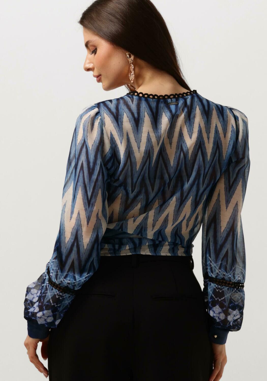 LIU JO Dames Blouses Blusa Sunshine Blauw