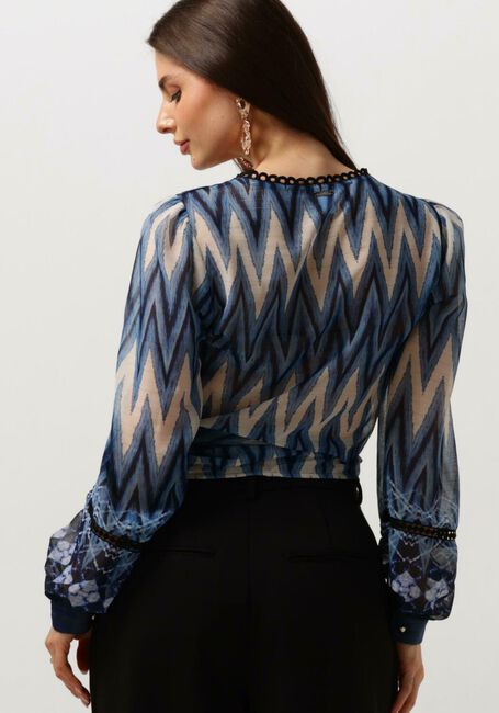 Blauwe LIU JO Blouses BLUSA SUNSHINE - large