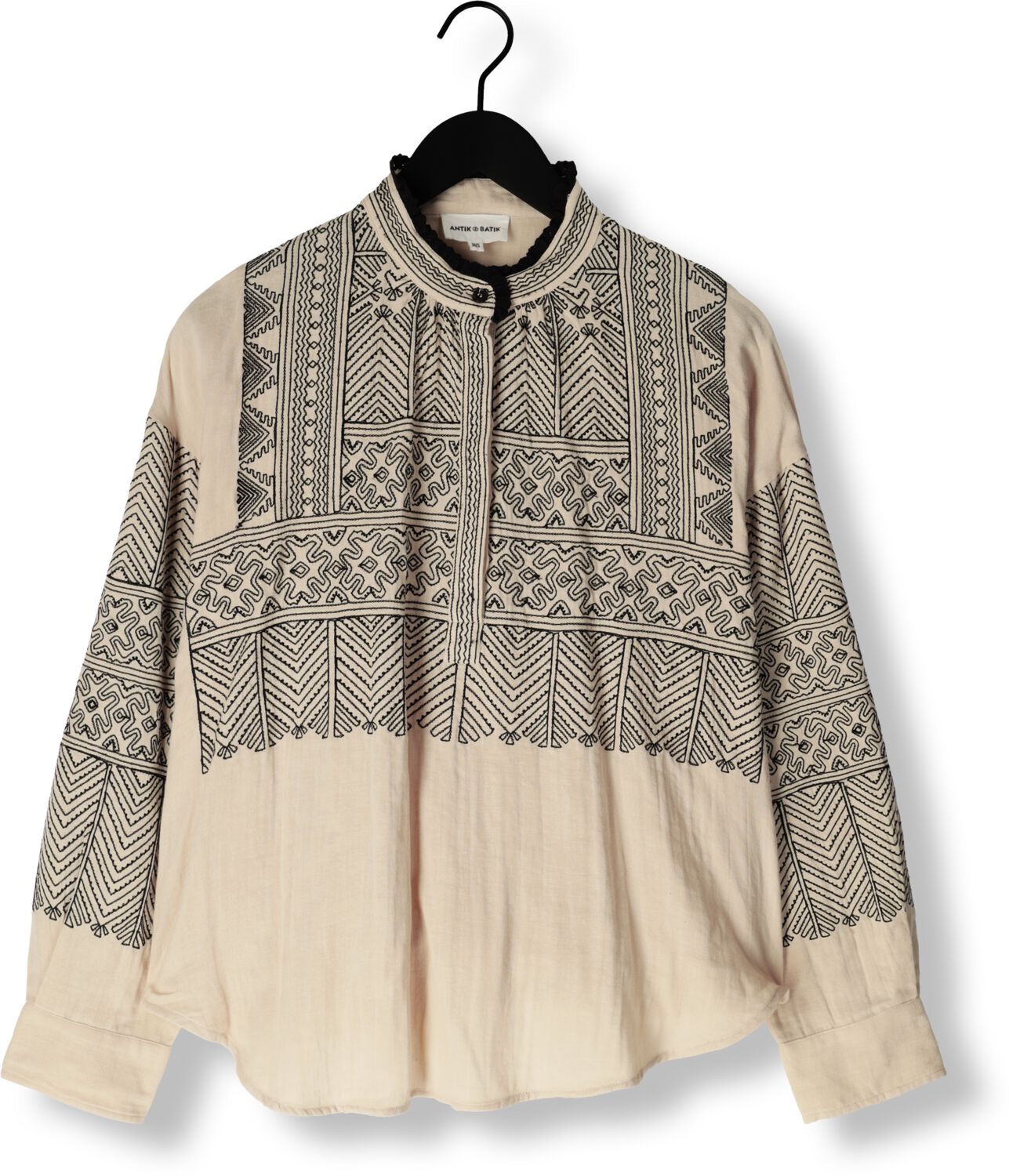 ANTIK BATIK Dames Blouses Svetlana Tunic Ecru
