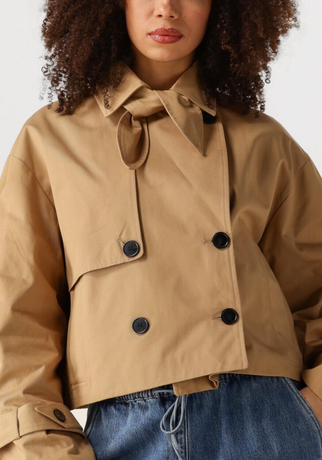 EDITED Dames Jassen Rosa Jacket Camel