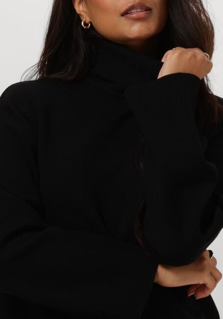 Zwarte SELECTED FEMME Coltrui SLFKAMMA LS KNIT ROLL NECK - large