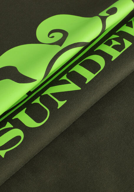 Donkergroene SUNDEK T-shirt M4S100 NEW SIMEON LOGO Donkergroene SUNDEK T-shirt M4S100 NEW SIMEON LOGO - large