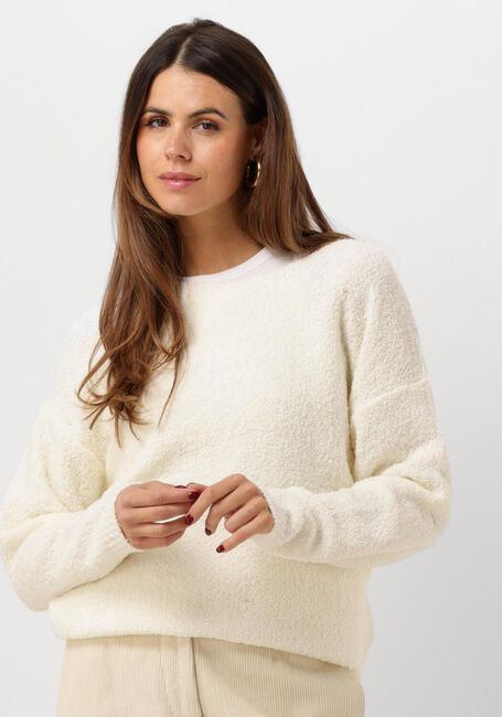 Gebroken wit NUKUS Trui MATILDE PULLOVER BOUCLE - large