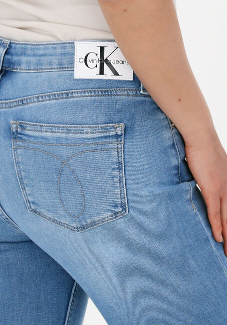 Blauwe CALVIN KLEIN Skinny jeans MID RISE SKINNY - large