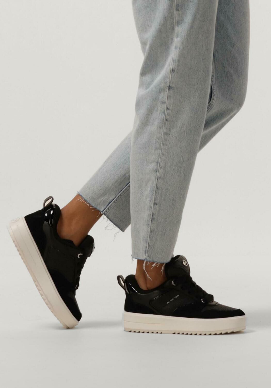 Zwarte MICHAEL KORS Lage sneakers RUMI LACE UP - large