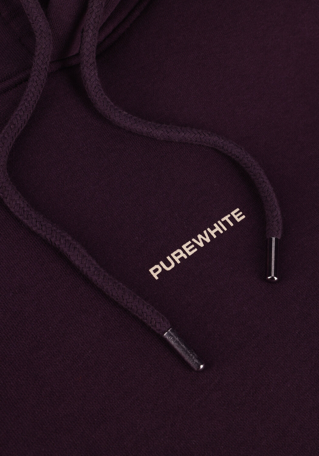 Paarse PUREWHITE Sweater SEASONAL LOGO HOODIE - large