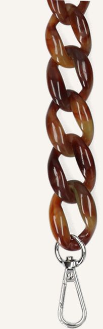 Bruine HVISK Schouderband CHAIN HANDLE Bruine HVISK Schouderband CHAIN HANDLE - large