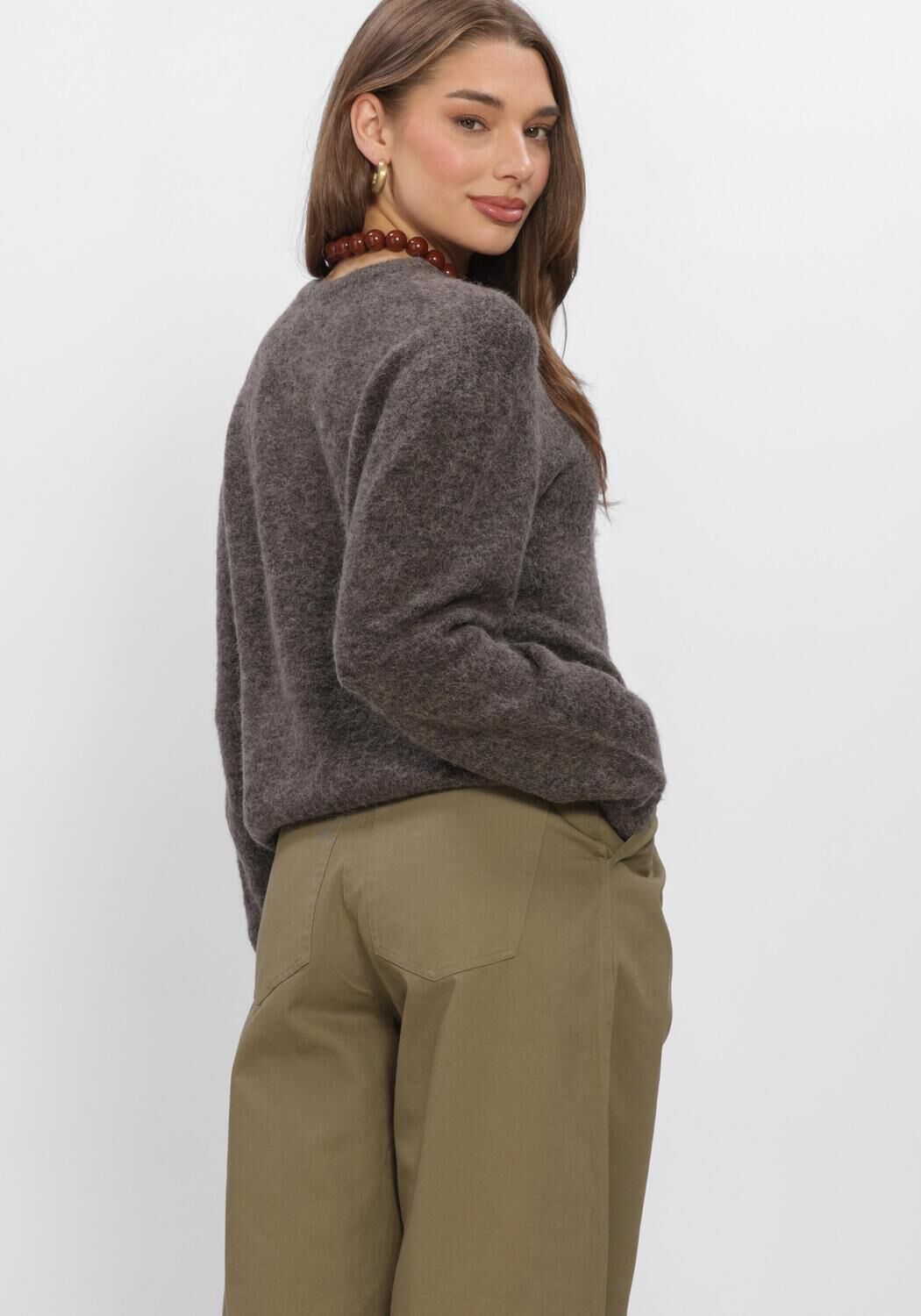 Taupe BOII STUDIOS Trui TILDE - large