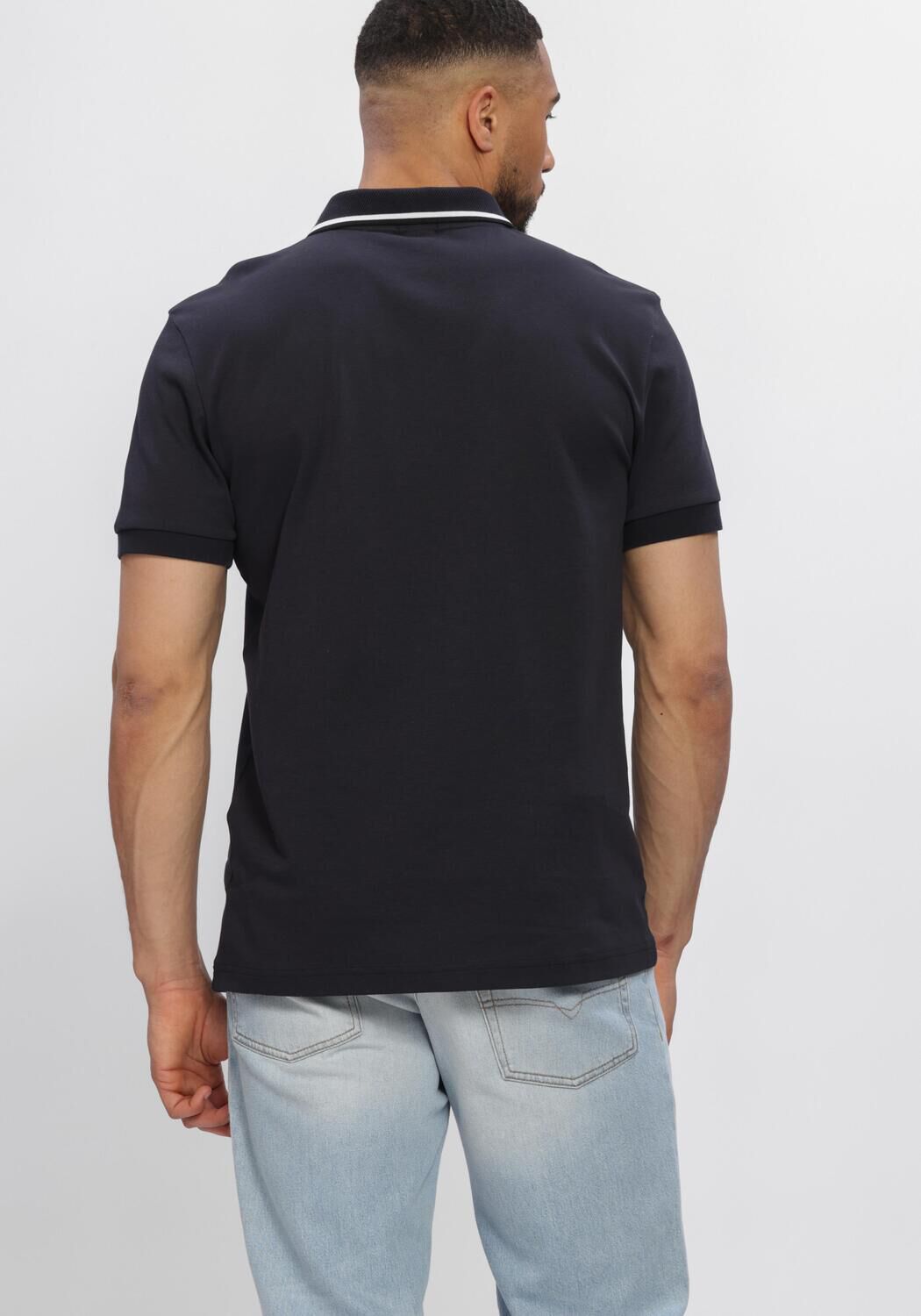 Donkerblauwe BOSS GREEN Polo PL_JOIN PADDY - large