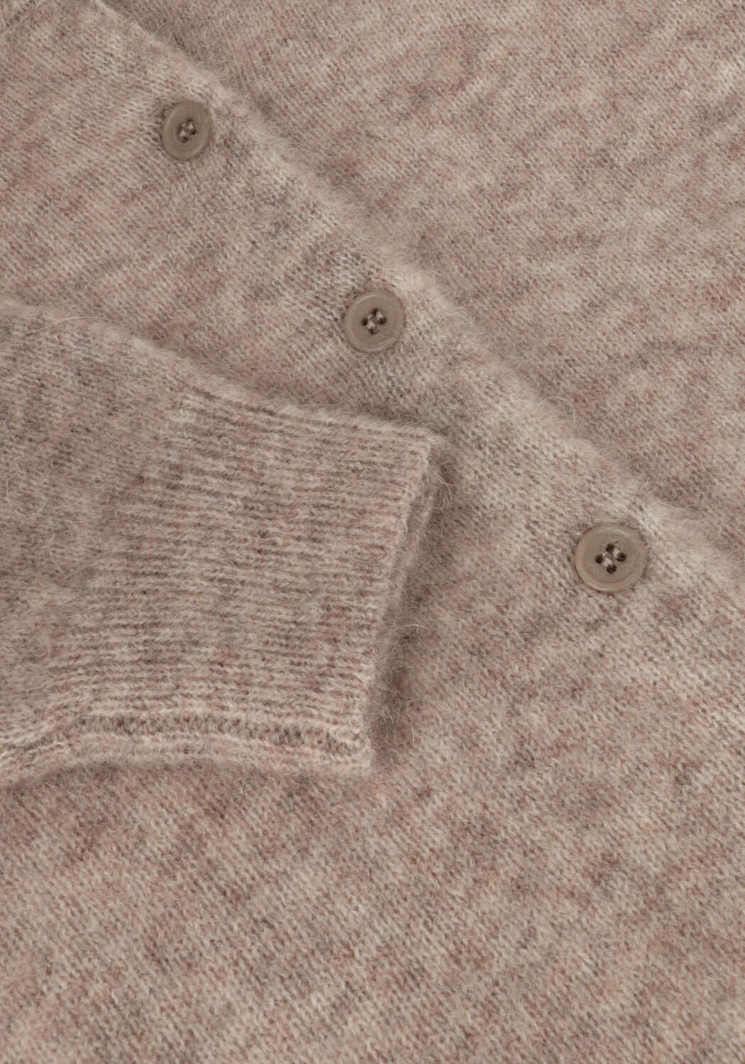 Taupe GESTUZ Vest DEBBIEGZ CARDIGAN - large