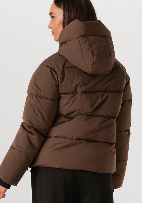 Bruine MSCH COPENHAGEN Gewatteerde jas MSCHPAVINARIA SHORT JACKET - large