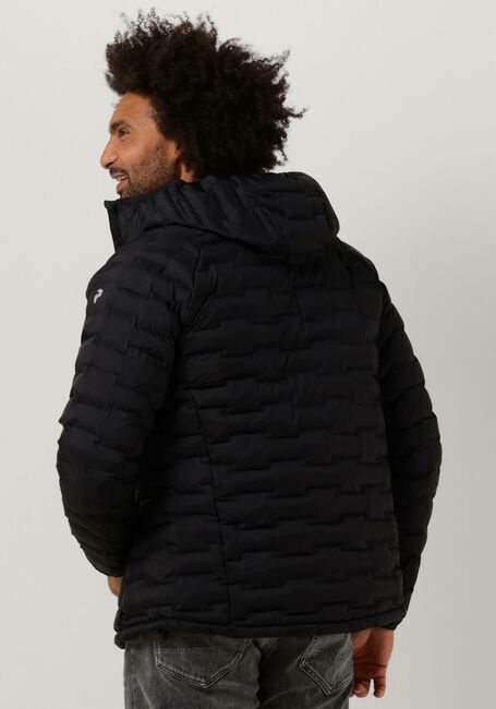 Zwarte PEAK PERFORMANCE Gewatteerde jas M ARGON LIGHT HOOD JACKET - large