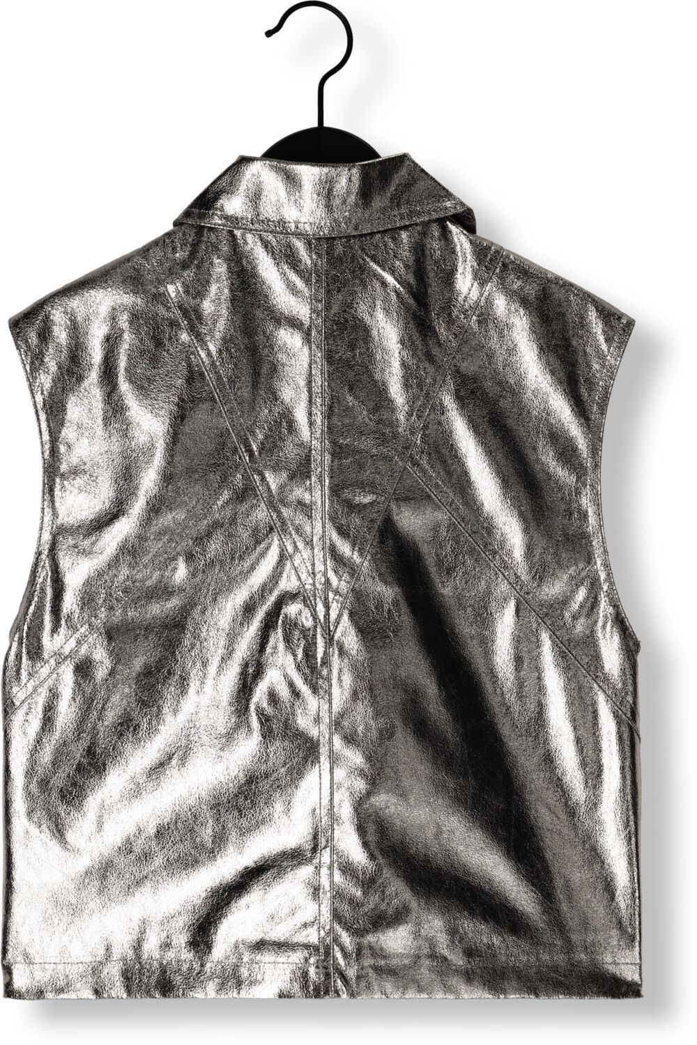 LIKE FLO Meisjes Blazers Doris Flo Metallic Gilet Zilverkleurig