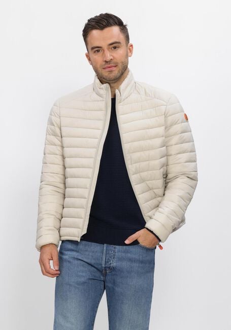 Beige SAVE THE DUCK Gewatteerde jas ALEXANDER GIGA01 - large