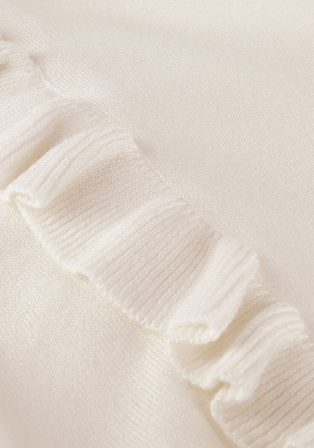 Gebroken wit MINUS Top VESIA KNIT T-SHIRT - large