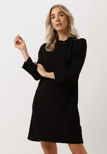 Geit optellen zege Zwarte ANA ALCAZAR Mini jurk DRESS CLASP | Omoda