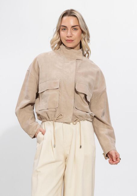 Beige IBANA Jassen JIGO SUEDE - large
