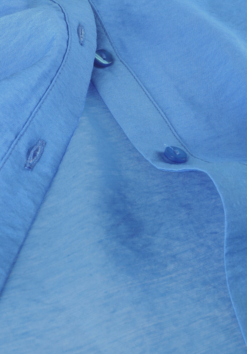 Blauwe MSCH COPENHAGEN Blouses MSCHAUDIA SHIRT - large