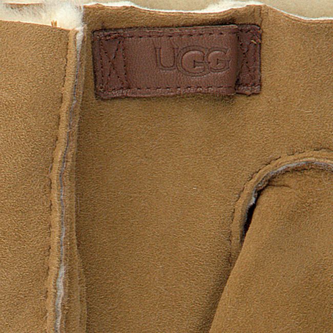 Camel UGG Handschoenen CONTRAST SHEEPSKIN GLOVE Camel UGG Handschoenen CONTRAST SHEEPSKIN GLOVE - large