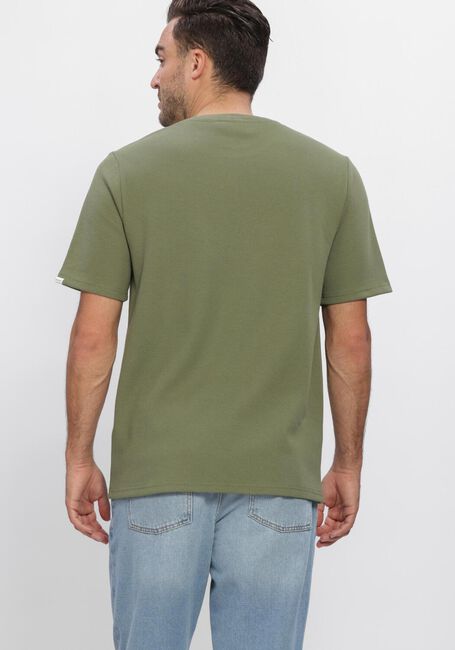 Groene ANERKJENDT T-shirt AKKIKI S/S WAFFLE TEE - large