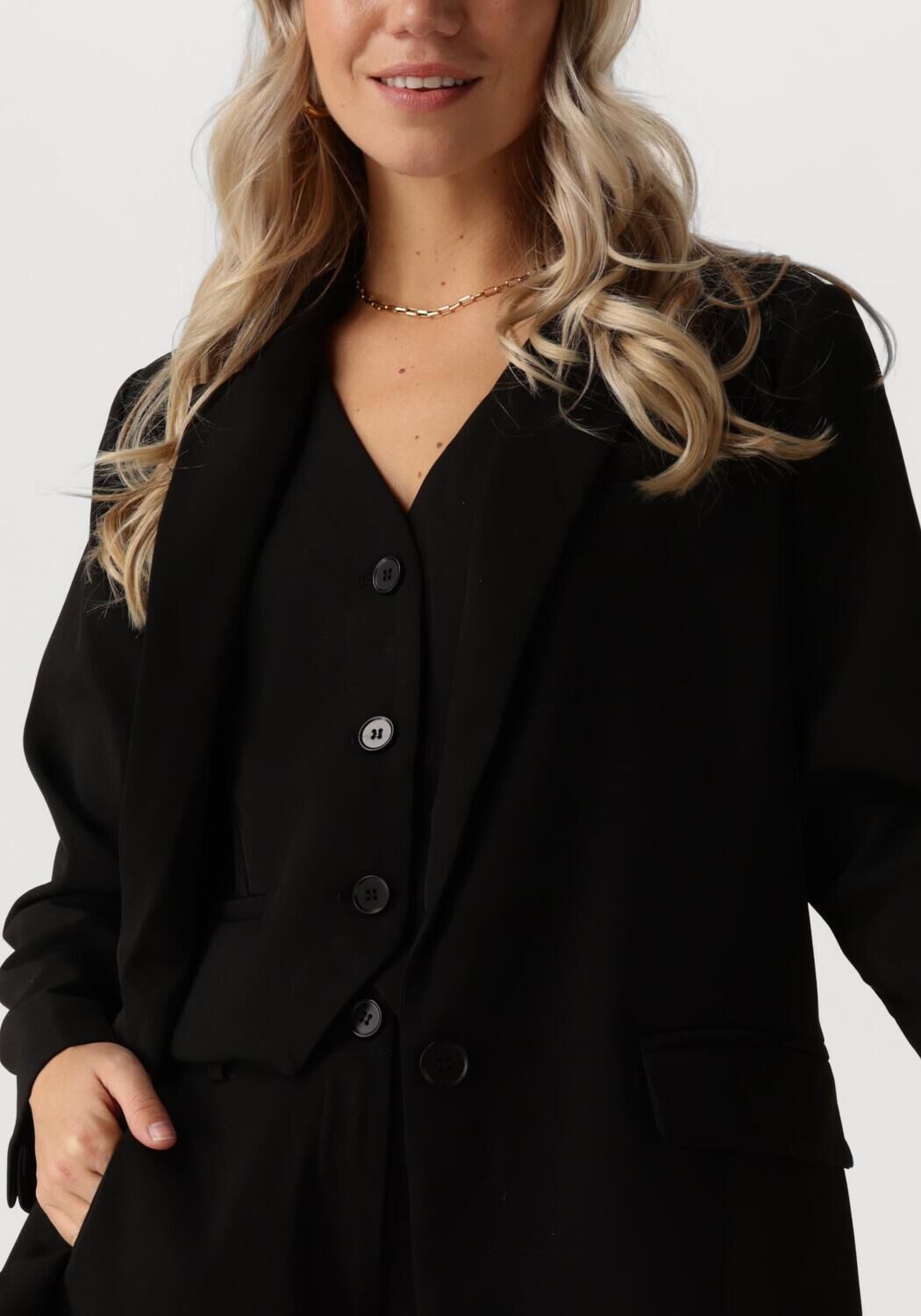 YDENCE Dames Blazers Blazer Maisie Zwart