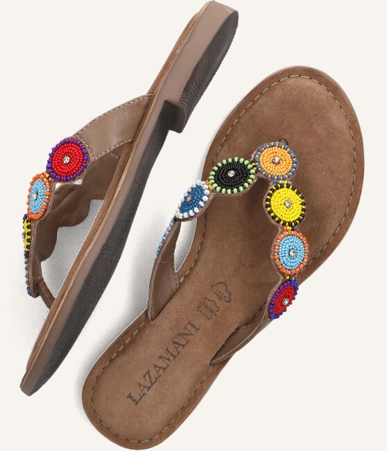 Bruine LAZAMANI Teenslippers 75.451 Bruine LAZAMANI Teenslippers 75.451 - large