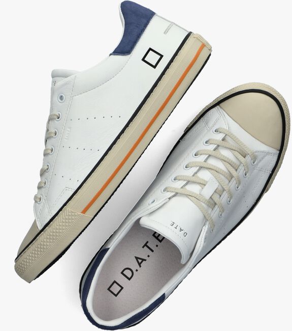 Witte D.A.T.E Lage sneakers LINEA HEREN - large