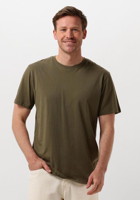 Groene SELECTED HOMME T-shirt SLHASPEN SS O-NECK TEE NOOS - large